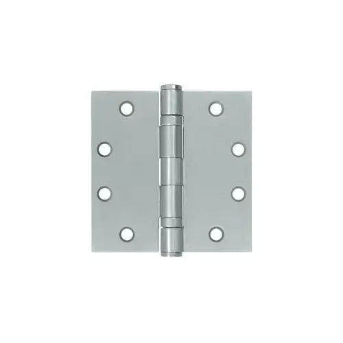 Commercial Steel Hinge Satin Chrome