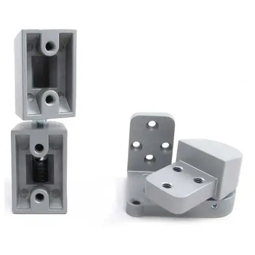 Offset Pivot Set Satin Aluminum Clear Offset Pivot Set Satin Aluminum Clear