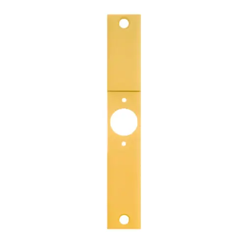 Filler Plates Bright Brass Plated Clear Coated Filler Plates Bright Brass Plated Clear Coated