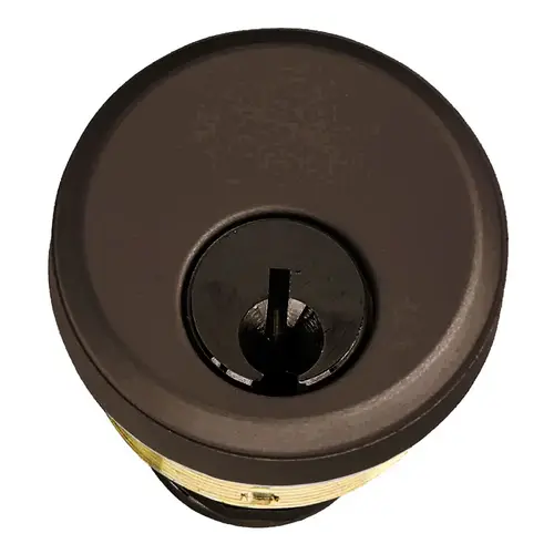 Mortise Cylinder for MS Locks, Deadlatches, and 2190 Series Keyed Alike 2 Dark Bronze Anodized Finish Mortise Cylinder for MS Locks, Deadlatches, and 2190 Series Keyed Alike 2 Dark Bronze Anodized Finish