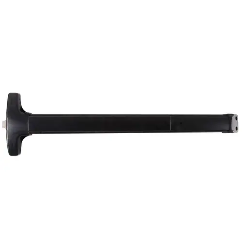 Value Series Narrow Stile Rim Exit Device, Hex Dogging, 99 Surface Strike, 36" Device, Satin Black Anodized Aluminum Value Series Narrow Stile Rim Exit Device, Hex Dogging, 99 Surface Strike, 36" Device, Satin Black Anodized Aluminum