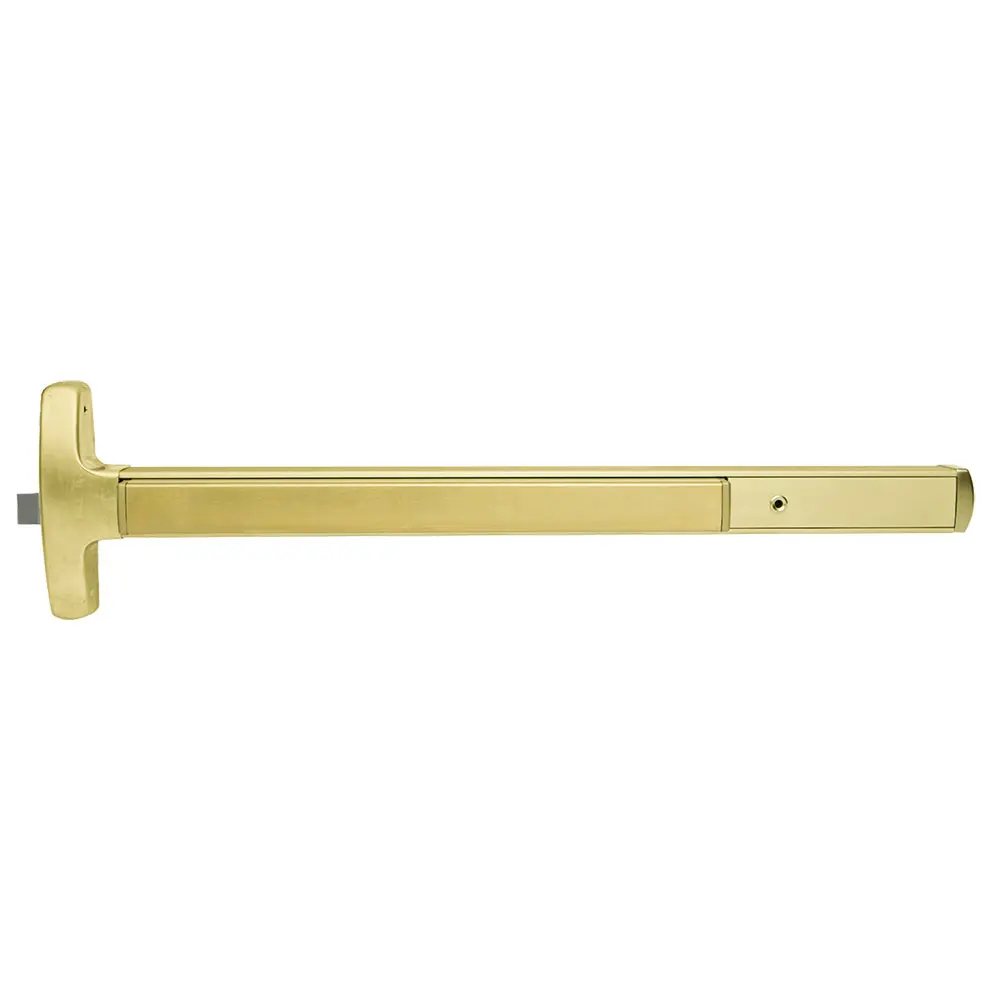 Falcon Lock Rim Exit Devices Satin Brass MEL24R-L-NL-S 3 606 RHR Falcon Lock Rim Exit Devices Satin Brass MEL24R-L-NL-S 3 606 RHR
