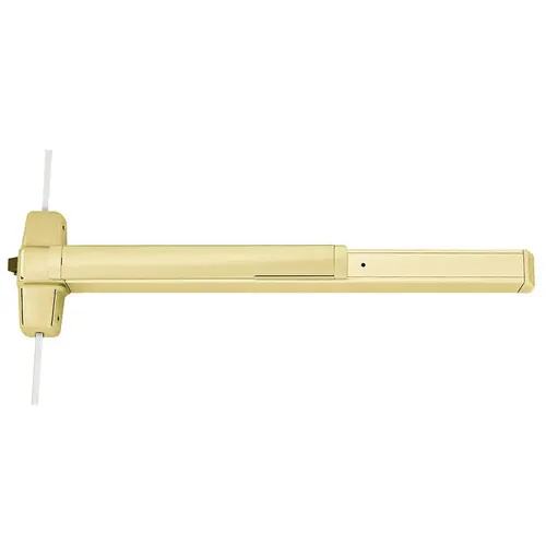 Von Duprin Three-Point Locking Exit Devices Satin Brass Von Duprin Three-Point Locking Exit Devices Satin Brass