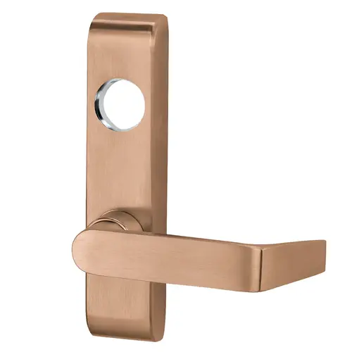 Von Duprin Exit Device Trim Satin Bronze Clear Coated Von Duprin Exit Device Trim Satin Bronze Clear Coated