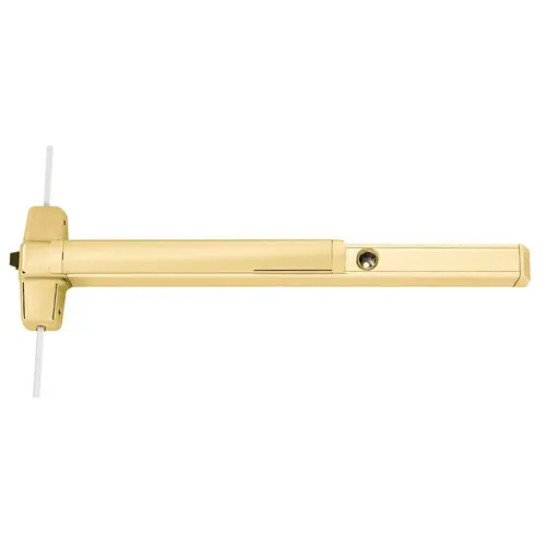 Von Duprin Three-Point Locking Exit Devices Bright Brass Von Duprin Three-Point Locking Exit Devices Bright Brass