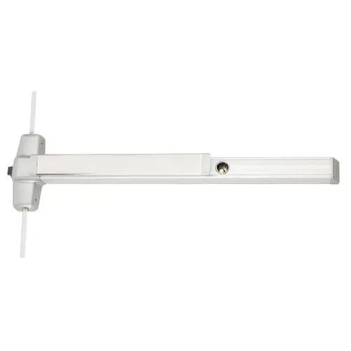 Von Duprin Three-Point Locking Exit Devices Satin Aluminum Clear Anodized Von Duprin Three-Point Locking Exit Devices Satin Aluminum Clear Anodized