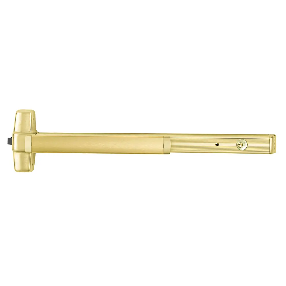 Von Duprin Satin Brass Delayed Egress Exit Device Rim Latch Exit Only Grade 1 CXA99EO 4 4 Von Duprin Satin Brass Delayed Egress Exit Device Rim Latch Exit Only Grade 1 CXA99EO 4 4