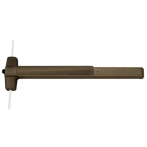 Von Duprin Three-Point Locking Exit Devices Dark Bronze Anodized Aluminum Von Duprin Three-Point Locking Exit Devices Dark Bronze Anodized Aluminum