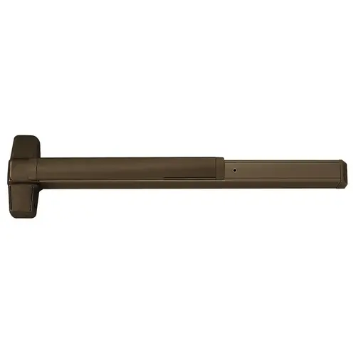 Von Duprin Concealed Vertical Rod Exit Devices Dark Bronze Anodized Aluminum Von Duprin Concealed Vertical Rod Exit Devices Dark Bronze Anodized Aluminum