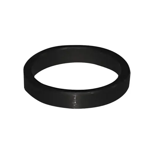 1/4" Aluminum Cylinder Collar Satin Black Finish Applied