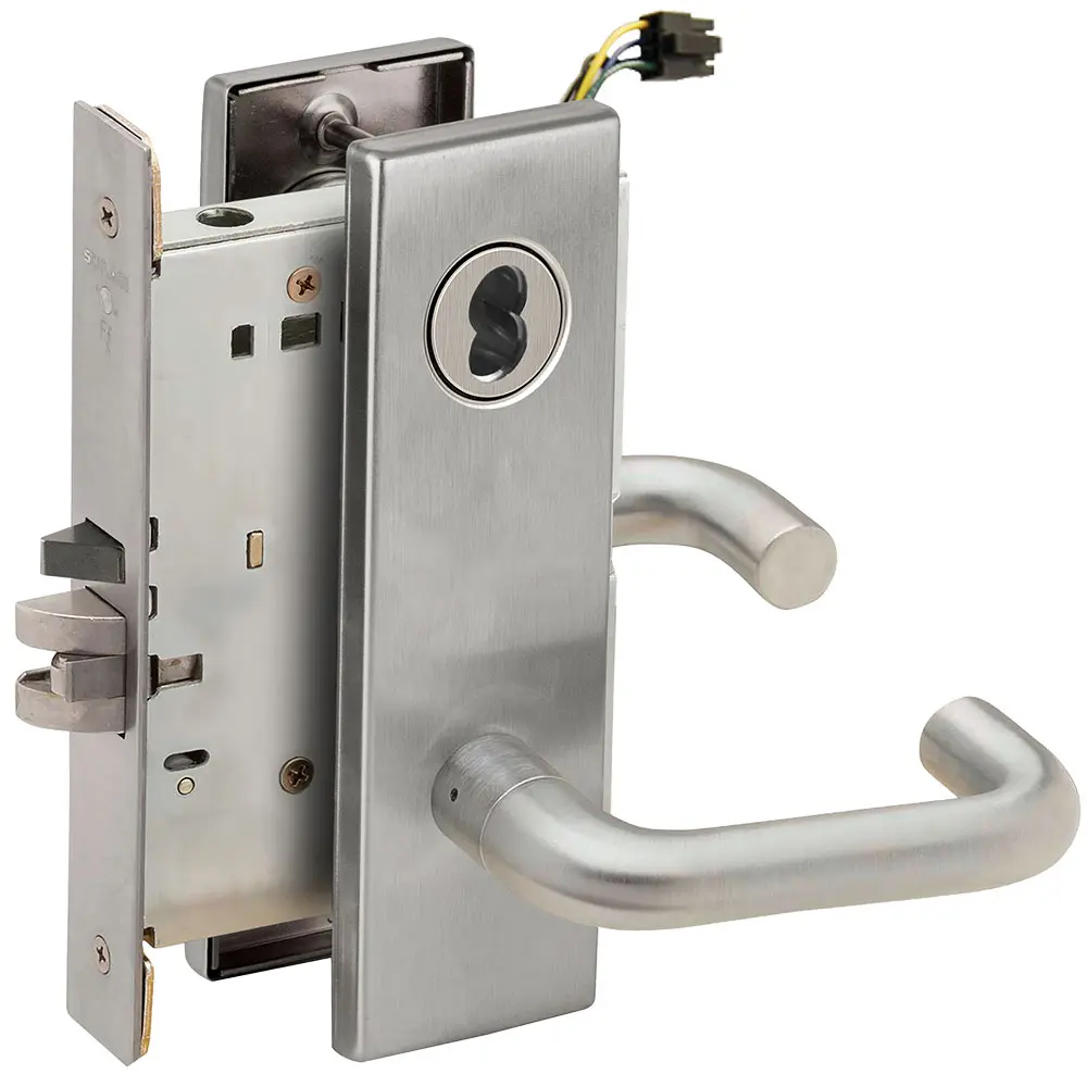 Schlage KIT - 03N Electric Lock/Unlock Mortise Lock 12/24VDC Includes CON-6W 6 Wire Extension Small Format IC (SFIC) Less Core L9092EUB 03N 626 Schlage KIT - 03N Electric Lock/Unlock Mortise Lock 12/24VDC Includes CON-6W 6 Wire Extension Small Format IC (SFIC) Less Core L9092EUB 03N 626