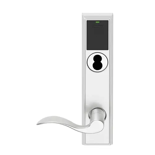 Wireless Mortise Lock Bright Chrome Wireless Mortise Lock Bright Chrome