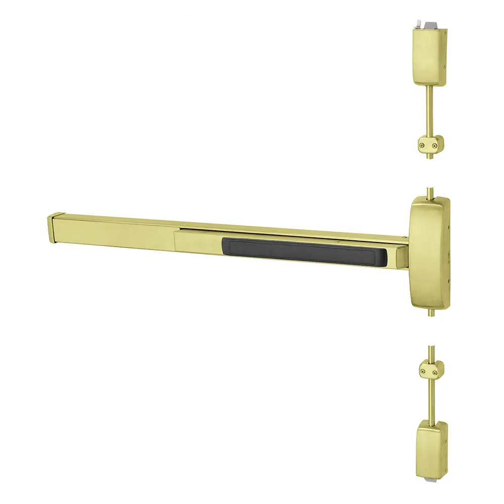 Sargent Surface Vertical Rod Exit Device Satin Brass 128774J12V ETA RHR 4