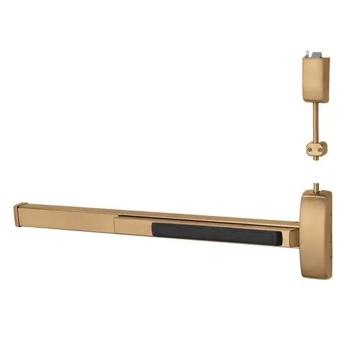 Exit Device Satin Bronze Clear Coated Exit Device Satin Bronze Clear Coated