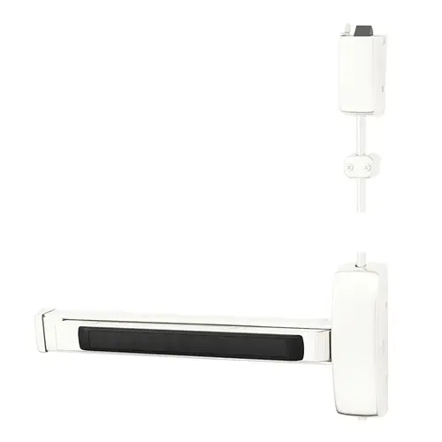 Exit Device White Suede Powder Coat Exit Device White Suede Powder Coat