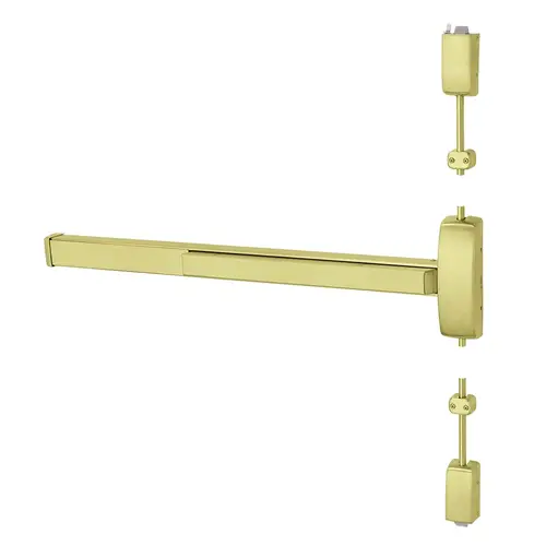Manufacturing Exit Device Satin Brass Manufacturing Exit Device Satin Brass
