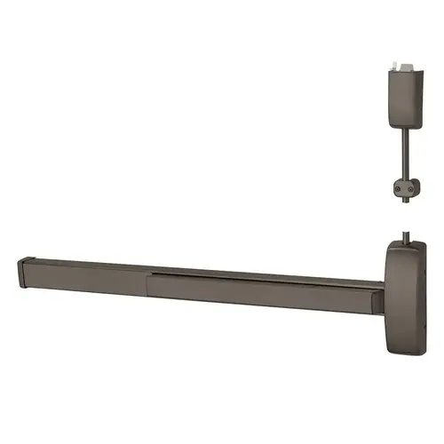 Exit Device Dark Oxidized Satin Bronze Oil Rubbed Exit Device Dark Oxidized Satin Bronze Oil Rubbed