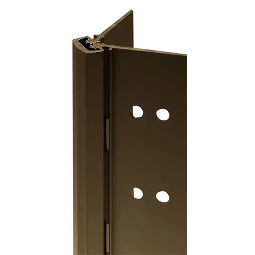 CONTINUOUS HINGE, CONCEALED HEAVY DUTY, 83 INCHES 4 WIRE CONCEAL THROUGH WIRE DARK BRONZE CONTINUOUS HINGE, CONCEALED HEAVY DUTY, 83 INCHES 4 WIRE CONCEAL THROUGH WIRE DARK BRONZE