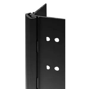 Select Hinges SL11 BK HD 83 s Continuous Hinges Black Anodized Aluminum