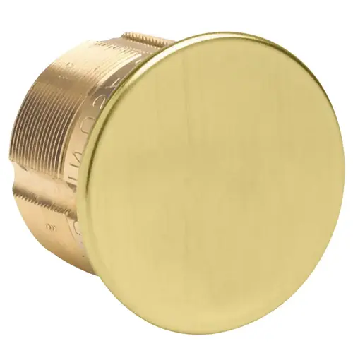 1-1/4" Dummy Mortise Cylinder, 606/US4 Satin Brass