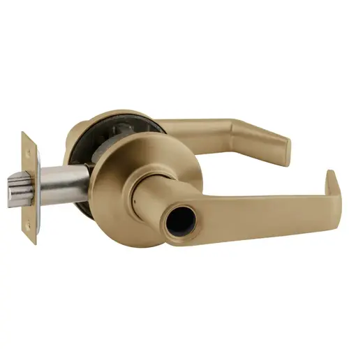 S Series Storeroom Less Cylinder Saturn with 16-203 Latch 10-001 Strike Antique Brass Finish S Series Storeroom Less Cylinder Saturn with 16-203 Latch 10-001 Strike Antique Brass Finish