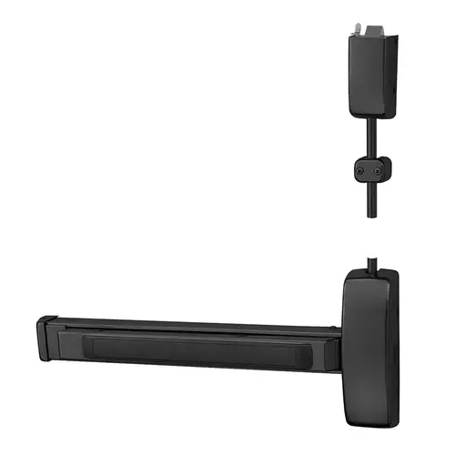 Exit Device Dark Oxidized Statuary Bronze Clear Coated Exit Device Dark Oxidized Statuary Bronze Clear Coated