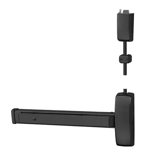 Exit Device Dark Oxidized Statuary Bronze Clear Coated Exit Device Dark Oxidized Statuary Bronze Clear Coated