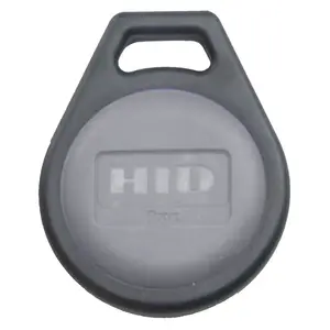 HID 1346LNSMN ProxKey III Access Keyfob, Low Frequency, Black Sequential Matching Card Numbering
