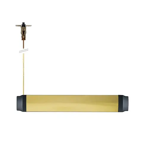Exit Device Satin Brass Exit Device Satin Brass