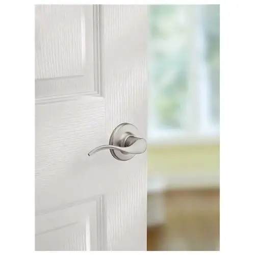 Balboa Passage Lever, 6-Way Adjustable Latch 2-3/8"-2-3/4" Backset, Grade 3, 619/US15 Satin Nickel Balboa Passage Lever, 6-Way Adjustable Latch 2-3/8"-2-3/4" Backset, Grade 3, 619/US15 Satin Nickel
