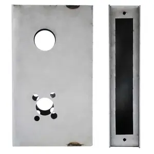 Keedex K-BXMOR1 WELDABLE GATE BOX MORTISE SCHLAGE L SERIES SARGENT 7800/8200 YALE 4600, 8600, 8700 Steel