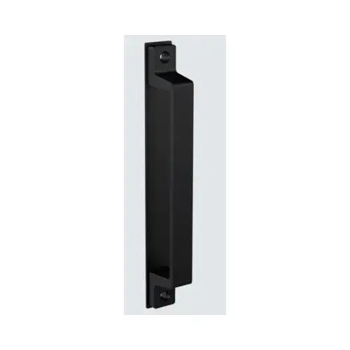 Modern Gate Pull Handle, Weatherguard Coated, Black Modern Gate Pull Handle, Weatherguard Coated, Black