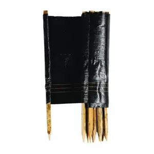 MUTUAL INDUSTRIES 14987-2-3606 Silt Fence, 100 ft L, 36 in W, Fabric, Black