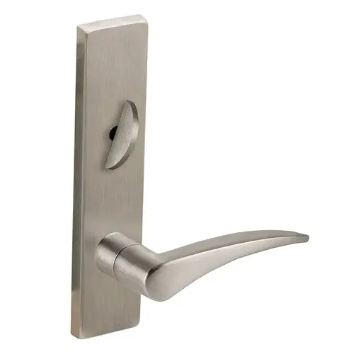 Trim Set with Left Hand 12 Lever L Escutcheon for a L9040 Satin Stainless Steel Finish Trim Set with Left Hand 12 Lever L Escutcheon for a L9040 Satin Stainless Steel Finish