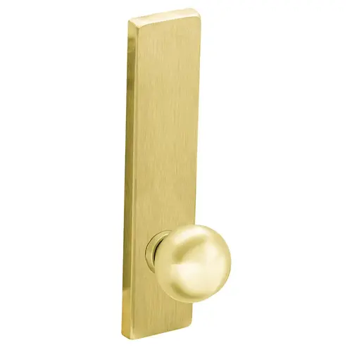 Trim Pack, L9010, L9090, L9091, 41 Knob, L Escutcheon, Satin Brass Trim Pack, L9010, L9090, L9091, 41 Knob, L Escutcheon, Satin Brass