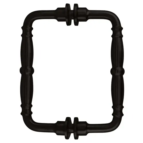 Oil Rubbed Bronze 6" Victorian Style Back-to-Back Pull Handle Oil Rubbed Bronze 6" Victorian Style Back-to-Back Pull Handle