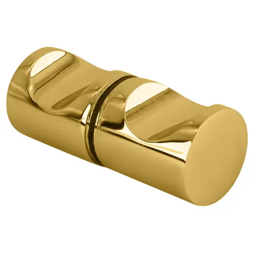 Unlacquered Brass Back-to-Back E-Z Grip Style Knobs Unlacquered Brass Back-to-Back E-Z Grip Style Knobs