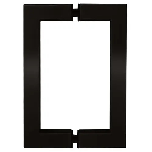 Oil Rubbed Bronze 6" x 6" SQ Series Square Tubing Back-to-Back Pull Handle Oil Rubbed Bronze 6" x 6" SQ Series Square Tubing Back-to-Back Pull Handle