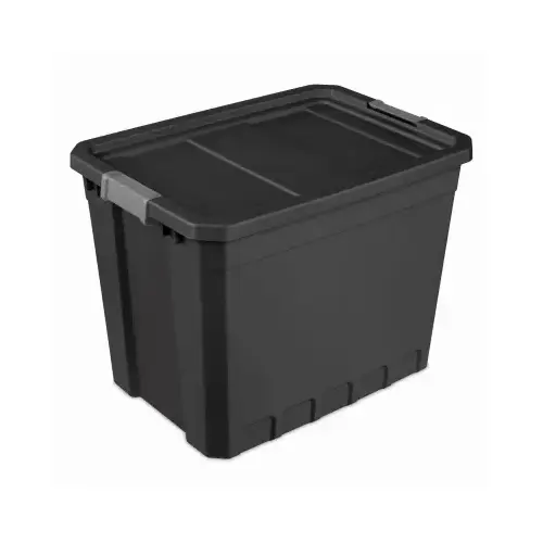 27 Gal./102L Black Stacker Storage Tote 27 Gal./102L Black Stacker Storage Tote