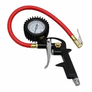 Milton Industries, Inc. EX0500P Air Tool Pistol Grip Tire Inflator & Analog Gauge