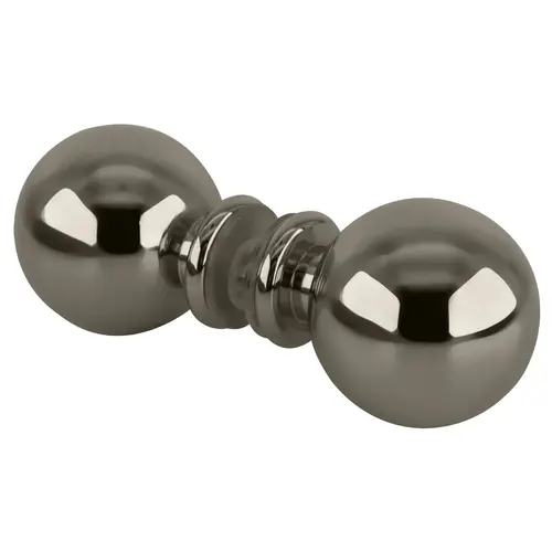 CRL Polished Nickel Ball Style Back-to-Back Knobs