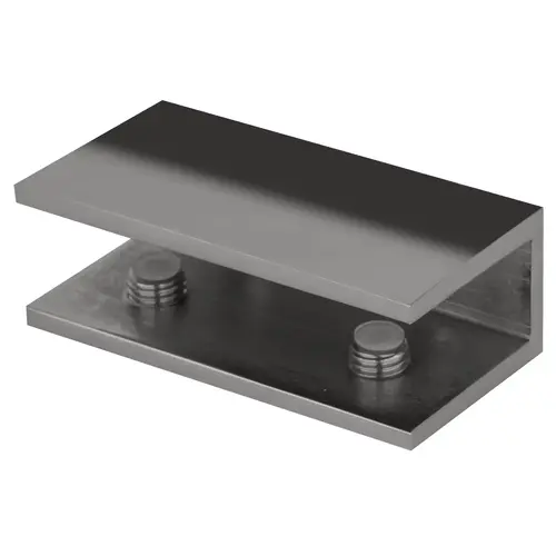 Polished Chrome No-Drill Clamp for 1/2" Glass Polished Chrome No-Drill Clamp for 1/2" Glass