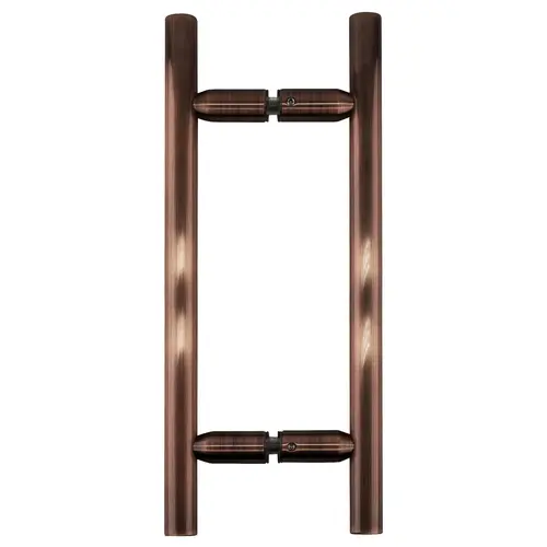Antique Brushed Copper 8" Ladder Style Back-to-Back Pull Handles Antique Brushed Copper 8" Ladder Style Back-to-Back Pull Handles