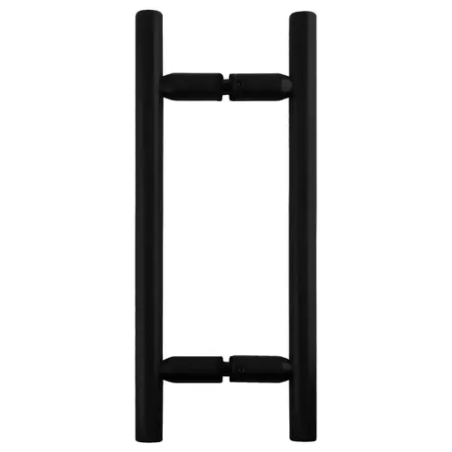 Matte Black 8" Ladder Style Back-to-Back Pull Handles