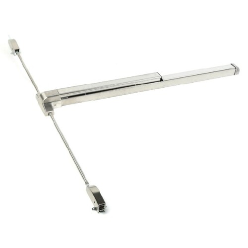 Gaab G360F-42-V-32D 42" Vertical Rod Rim Panic Exit Device Stainless Steel Standard