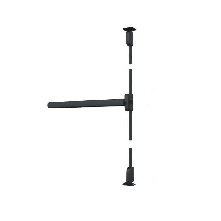 Gaab G305-36-V-MBK Two Rim Panic Exit Device With Latch Point Black Matte