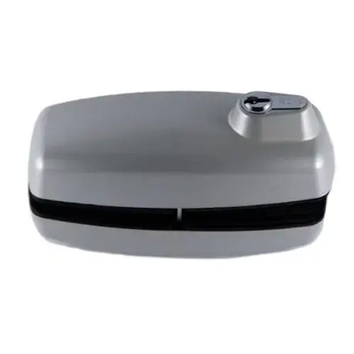 Tempered Glass Door Lock Grey