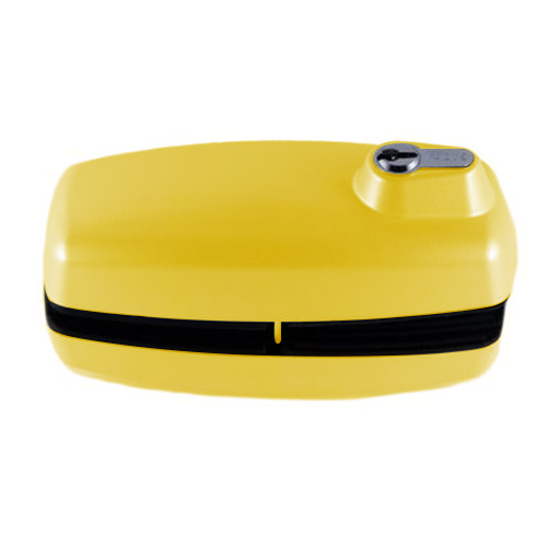Gaab G180-PO-YEW Tempered Glass Door Lock Yellow