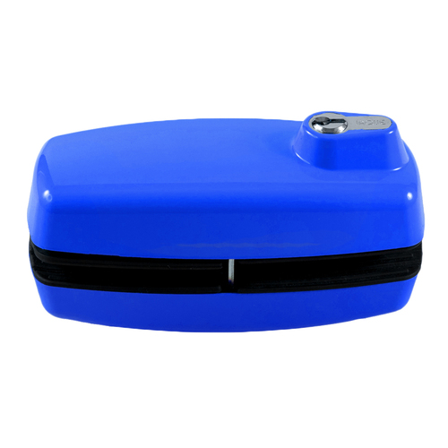 Gaab G180-PO-BLU Tempered Glass Door Lock Blue