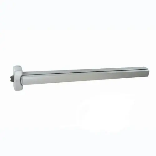 One Rim Panic Exit Device With Latch Point Grey